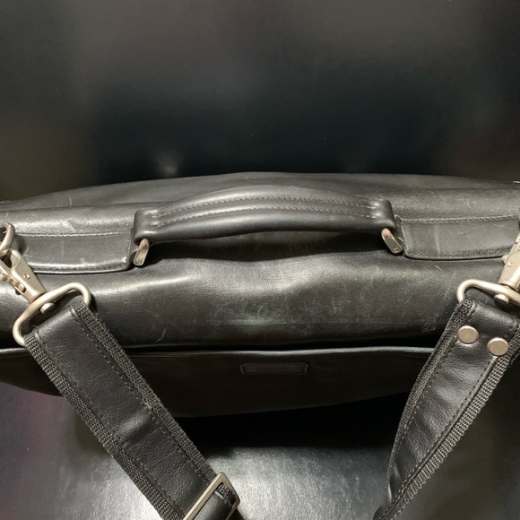 Black Coach Briefcase Laptop Bag - Picture 4 of 11